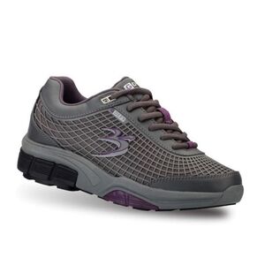 Gravity Defyer Versoshock Trampoline Flexnet II Gray Purple Woman's 9 Comfort